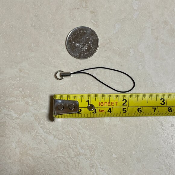 3/$10, Black Lanyard Split Ring Strap for Cell Phone, Keychain, Bag Charms - Picture 3 of 5
